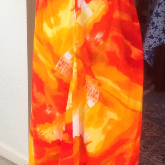 Barkcloth Hawaiian Dress by Hukilau Fashions - Picture 3 of 7